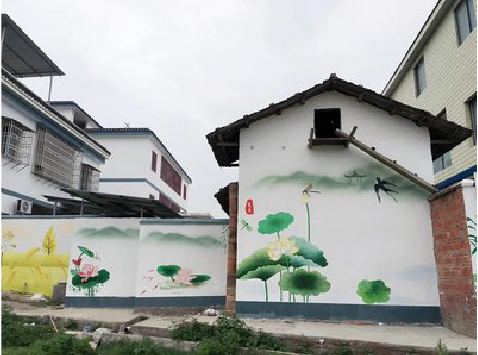 若尔盖室外墙绘-从选材到保养。
