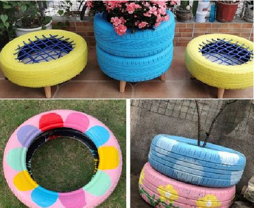 若尔盖墙体彩绘-变废为宝