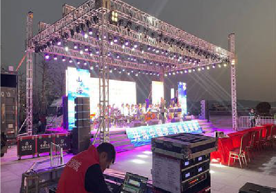 若尔盖活动搭建