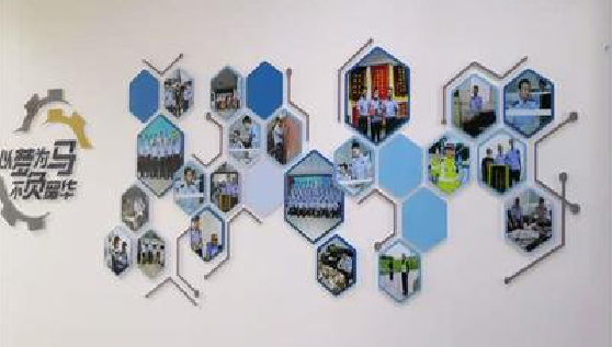 若尔盖文化墙最常见的做法。