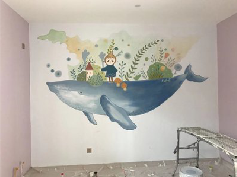 若尔盖手绘墙的特点及优势。